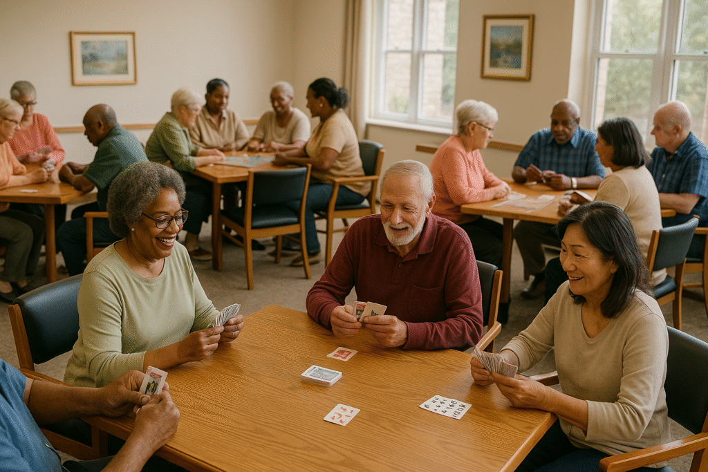 Adult day care in Philadelphia—safe, social, and engaging. A to Z Adult Care provides activities, nutritious meals, transport, and caring staff for seniors - Staying Active Longer for Senior Citizens
