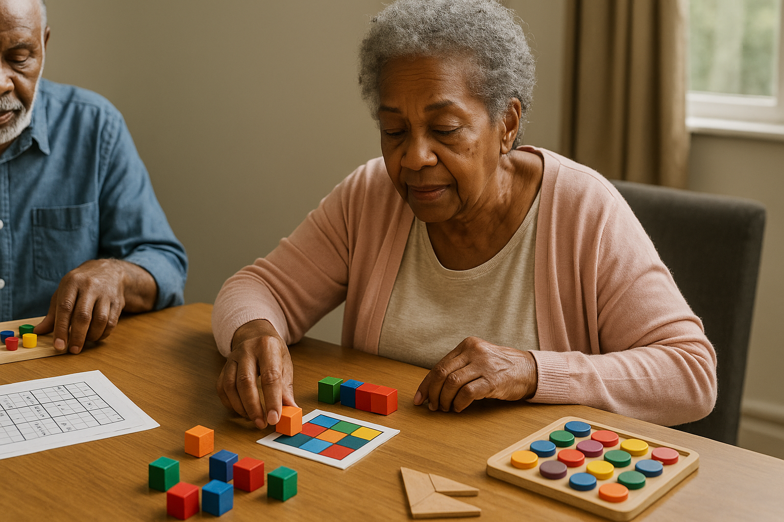Adult day care in Philadelphia—safe, social, and engaging. A to Z Adult Care provides activities, nutritious meals, transport, and caring staff for seniors - The Benefits of Memory-Enhancing Activities for Seniors: Keeping the Mind Sharp and the Spirit Bright - A to Z Adult Care Adult day care in Philadelphia—safe, social, and engaging. A to Z Adult Care provides activities, nutritious meals, transport, and caring staff for seniors - The Benefits of Memory-Enhancing Activities for Seniors: Keeping the Mind Sharp and the Spirit Bright