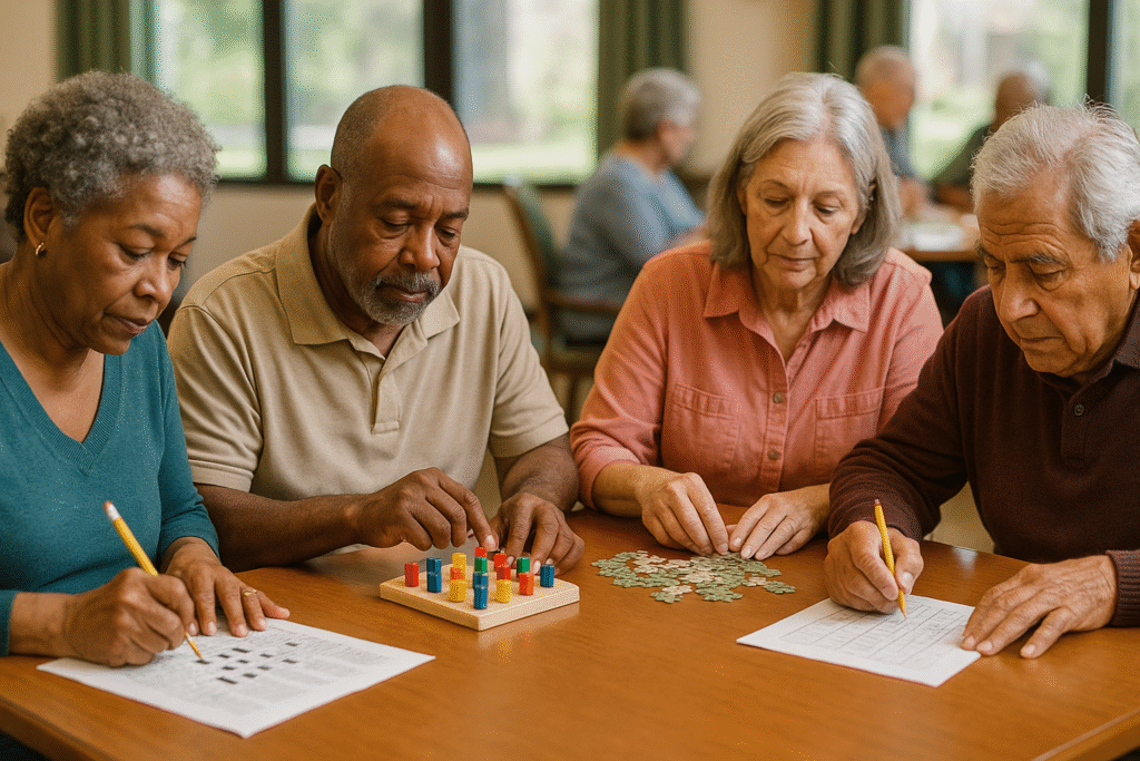 Adult day care in Philadelphia—safe, social, and engaging. A to Z Adult Care provides activities, nutritious meals, transport, and caring staff for seniors - The Benefits of Memory-Enhancing Activities for Seniors: Keeping the Mind Sharp and the Spirit Bright